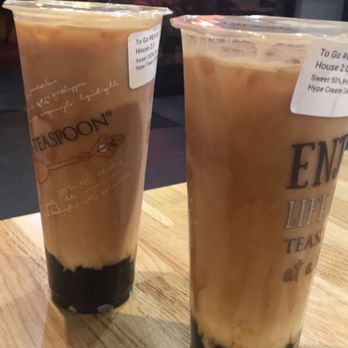 Teaspoon Hostetter - House Milk Tea 2.0 with boba - Bubble Tea Near Me - San Jose, California Teaspoon Hostetter - House Milk Tea 2.0 with boba - Bubble Tea Near Me - San Jose, California