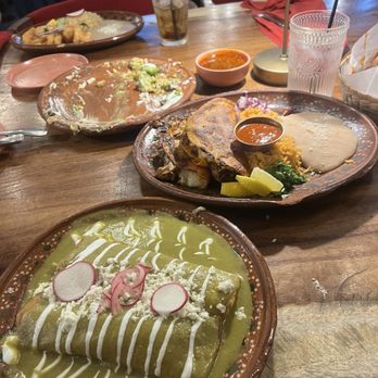 Rosa Madera - Enchiladas Verfes , Quesabirria tacos The nachos (after we tore them up ) - Mexican Near Me - Sacramento, California Rosa Madera - Enchiladas Verfes , Quesabirria tacos The nachos (after we tore them up ) - Mexican Near Me - Sacramento, California