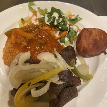 Steaming Pots - Jollof Beef - African Near Me - Tampa, Florida