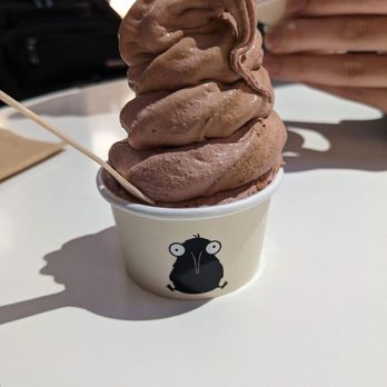 Far Out - Kiddie chocolate with raspberry, cookies and creme - Ice Cream & Frozen Yogurt Near Me - Brookline, Massachusetts