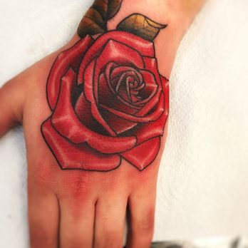 Tattoo Store Birmingham - rose hand tattoo  Tattoo Store Birmingham - Tattoo Near Me - Birmingham, XWM