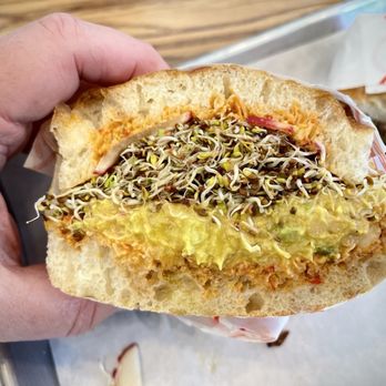 Luke's - Chickpea salad sandwich. The best one we had today - Sandwiches Near Me - Ventura, California Luke's - Chickpea salad sandwich. The best one we had today - Sandwiches Near Me - Ventura, California