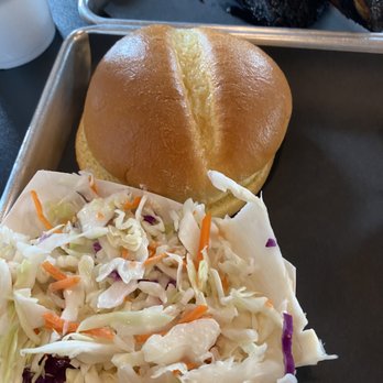 Porter's Real Barbecue - Coleslaw and a roll - Barbeque Near Me - Richland, Washington Porter's Real Barbecue - Coleslaw and a roll - Barbeque Near Me - Richland, Washington