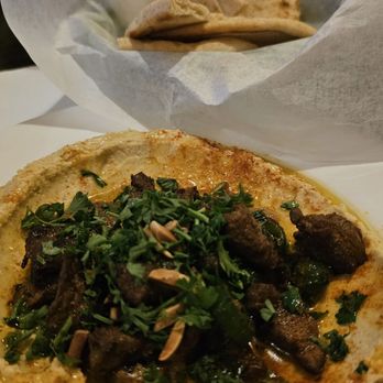 EastSide Story - Hummus with lamb (5/5) - Hookah Bars Near Me - New York, New York