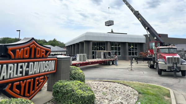Commercial Rooftop Unit (RTU) Replacement - Keeping commercial properties comfortable for employees and customers takes reliable, heavy-duty equipment, and our team is always ready to step in when it is time for an upgrade. Dragonfly Heating, Cooling & Plumbing handles commercial rooftop unit replacements and RTU installations for local businesses, offices, and commercial facilities across the Kansas City metro. Serving property owners from Overland Park to Leawood, as well as throughout Johnson county, our certified technicians are experienced with packaged rooftop heating and cooling systems of most sizes and models. We know that commercial HVAC downtime directly impacts your daily operations, which is why we focus on careful planning, clean crane work, and prompt turnarounds to keep your business running smoothly. As a family-owned contractor operating on a trade before sale philosophy, we bring honest diagnostics, straight answers, and fair, transparent pricing to every project without corporate overhead or pushy sales tactics. Whether you are replacing an aging RTU, improving indoor air quality for your staff, or upgrading to high-efficiency commercial equipment, Dragonfly delivers reliable craftsmanship and dependable long-term care for your facility, doing it right and making it easy. Commercial Rooftop Unit (RTU) Replacement - Keeping commercial properties comfortable for employees and customers takes reliable, heavy-duty equipment, and our team is always ready to step in when it is time for an upgrade. Dragonfly Heating, Cooling & Plumbing handles commercial rooftop unit replacements and RTU installations for local businesses, offices, and commercial facilities across the Kansas City metro. Serving property owners from Overland Park to Leawood, as well as throughout Johnson county, our certified technicians are experienced with packaged rooftop heating and cooling systems of most sizes and models. We know that commercial HVAC downtime directly impacts your daily operations, which is why we focus on careful planning, clean crane work, and prompt turnarounds to keep your business running smoothly. As a family-owned contractor operating on a trade before sale philosophy, we bring honest diagnostics, straight answers, and fair, transparent pricing to every project without corporate overhead or pushy sales tactics. Whether you are replacing an aging RTU, improving indoor air quality for your staff, or upgrading to high-efficiency commercial equipment, Dragonfly delivers reliable craftsmanship and dependable long-term care for your facility, doing it right and making it easy.