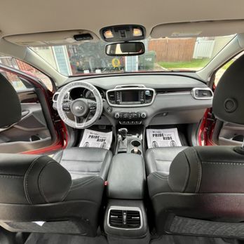 Refined Rides - Interior of detailed vehicle - Auto Detailing Near Me