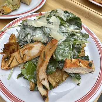 Antique at 112 - Artichoke salad (+add chicken) - Breakfast & Brunch Near Me - Hoboken, New Jersey Antique at 112 - Artichoke salad (+add chicken) - Breakfast & Brunch Near Me - Hoboken, New Jersey