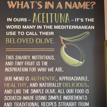 Aceituna Grill - Nice name! - Mediterranean Near Me - Boston, Massachusetts
