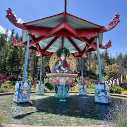 Chagdud Gonpa - 05.26.25 Enlightened Body is represented by the Padmasambhava (Guru Rinpoche) Statue