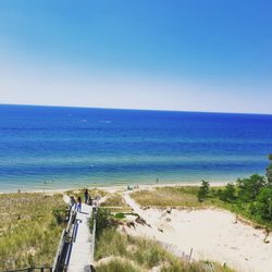 Laketown Beach - A very steep bounce down the sand....
