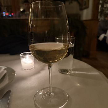 Borgo - glass of chablis - Italian Near Me - New York, New York
