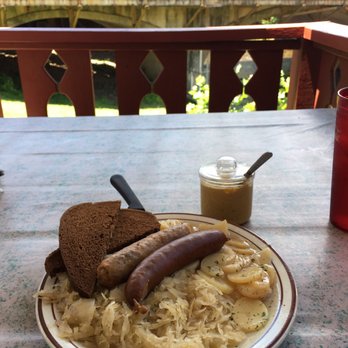 Cafe International - Delicious German Wurst Platter - American Near Me - Helen, Georgia Cafe International - Delicious German Wurst Platter - American Near Me - Helen, Georgia