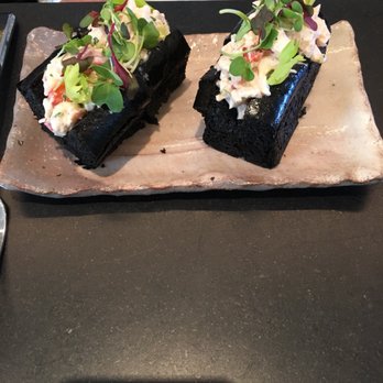 Spago - Lobster on squid ink brioche - New American Near Me - Las Vegas, Nevada Spago - Lobster on squid ink brioche - New American Near Me - Las Vegas, Nevada