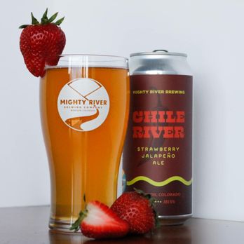 Mighty River Brewing Company - Chili River Strawberry Jalapeno. - Breweries Near Me - Windsor, Colorado Mighty River Brewing Company - Chili River Strawberry Jalapeno. - Breweries Near Me - Windsor, Colorado