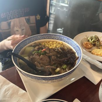 Ichi Ni San - Sliced beef udon.  Yummy ! - Asian Fusion Near Me - Daytona Beach, Florida