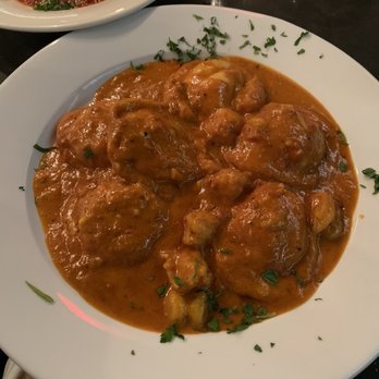 Benevento's - Lobster Ravioli and side meatball - Italian Near Me - Boston, Massachusetts