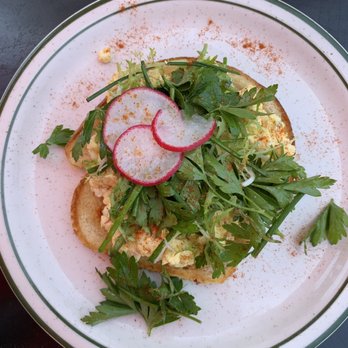 The Nest - Egg salad sandwich - Waffles Near Me - Ojai, California