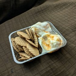 Harper's Ice Cream - We cheated and started before pictures so it didn't melt :) Trust me...it's amazing.