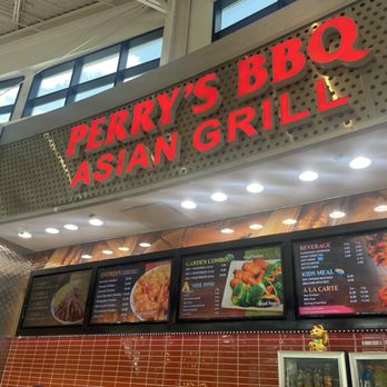 Perry's BBQ - Menu board - Asian Fusion Near Me - Tampa, Florida