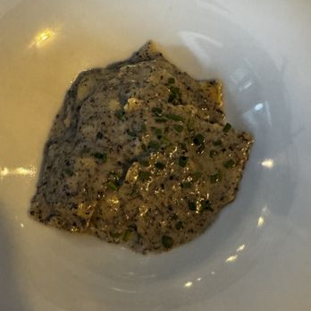 Hostaria Osottoosopra - truffle ravioli with spinach and ricotta - Italian Near Me - Venezia, VE Hostaria Osottoosopra - truffle ravioli with spinach and ricotta - Italian Near Me - Venezia, VE