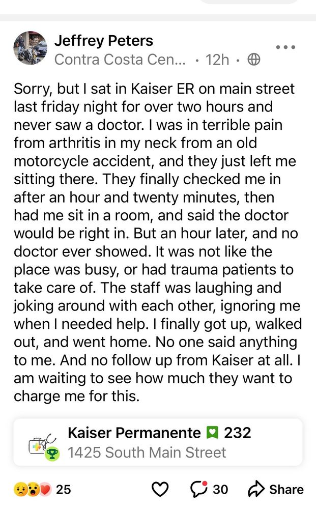 KAISER PERMANENTE WALNUT CREEK MEDICAL CENTER Updated October 2024