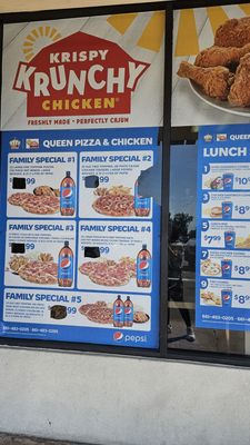 Menu photo 5 Queen Pizza & Krispy Krunchy Chicken Bakersfield, CA Menu photo 5 Queen Pizza & Krispy Krunchy Chicken Bakersfield, CA