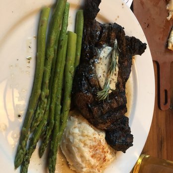 Rusty Moose - 45 day old rib eye steak - American Near Me - Spokane, Washington Rusty Moose - 45 day old rib eye steak - American Near Me - Spokane, Washington