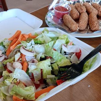 5Star Pizza - Garden Salad 8 Pieces Mozzarella Sticks - Pizza Near Me - Visalia, California 5Star Pizza - Garden Salad 8 Pieces Mozzarella Sticks - Pizza Near Me - Visalia, California
