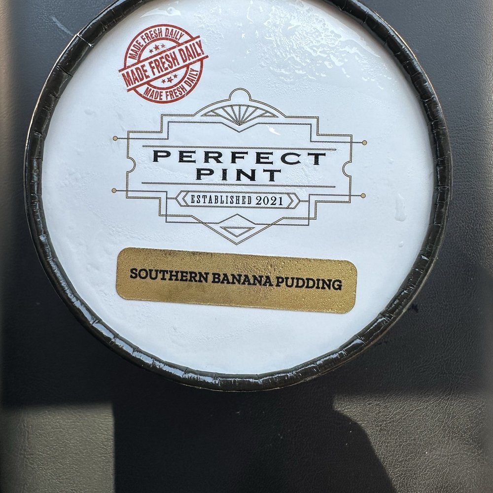 Perfect Pint - Southern Banana Pudding - Ice Cream & Frozen Yogurt Near Me - Orange, California