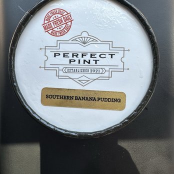 Perfect Pint - Southern Banana Pudding - Ice Cream & Frozen Yogurt Near Me - Orange, California Perfect Pint - Southern Banana Pudding - Ice Cream & Frozen Yogurt Near Me - Orange, California