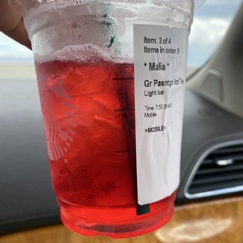 Starbucks - Ordered light ice and it was packed full of ice. - Coffee & Tea Near Me - North Las Vegas, Nevada Starbucks - Ordered light ice and it was packed full of ice. - Coffee & Tea Near Me - North Las Vegas, Nevada