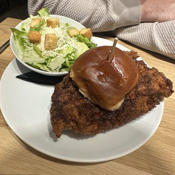 High Bank Distillery - Spicy Dipped Chicken Sandwich** - American Near Me - Westerville, Ohio High Bank Distillery - Spicy Dipped Chicken Sandwich** - American Near Me - Westerville, Ohio