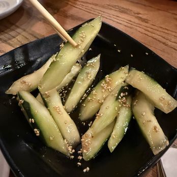 HINODEYA Ramen & Bar Greenville - These were super salty. Won't order them again: Hinodeya Cucumber - Ramen Near Me - Dallas, Texas HINODEYA Ramen & Bar Greenville - These were super salty. Won't order them again: Hinodeya Cucumber - Ramen Near Me - Dallas, Texas