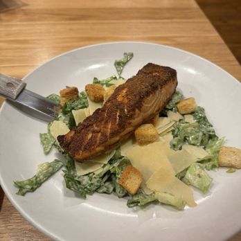 Pax River Ale House - Caesar Salad with Cajun Salmon - New American Near Me - Lexington Park, Maryland Pax River Ale House - Caesar Salad with Cajun Salmon - New American Near Me - Lexington Park, Maryland