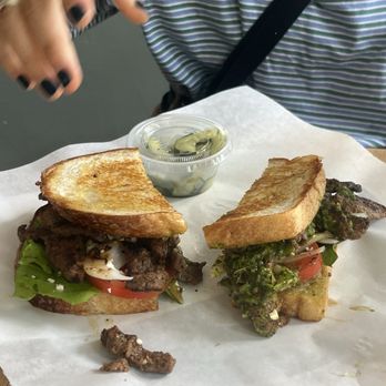 FoodHeads - Chimichurri Steak Sandwich - Sandwiches Near Me - Austin, Texas FoodHeads - Chimichurri Steak Sandwich - Sandwiches Near Me - Austin, Texas