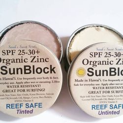 Sarah's Sweet Scrubs - ORGANIC REEF SAFE SUNBLOCK!