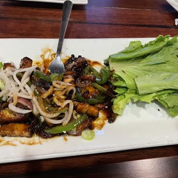 Real McCoy's - Pork belly lettuce "wraps" - New American Near Me - Wake Forest, North Carolina Real McCoy's - Pork belly lettuce "wraps" - New American Near Me - Wake Forest, North Carolina