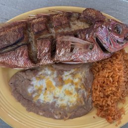 Fried red snapper Fried red snapper