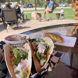 Taco special on doggy patio