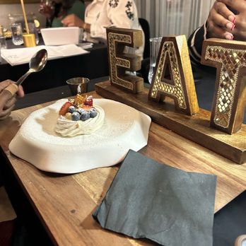 Deluxe Fun Dining - Birthday dessert. - Bars Near Me - Charlotte, North Carolina Deluxe Fun Dining - Birthday dessert. - Bars Near Me - Charlotte, North Carolina
