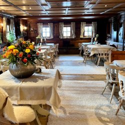 Hotel Madlochblick - The quaint old dining room (there's another which is more modern)