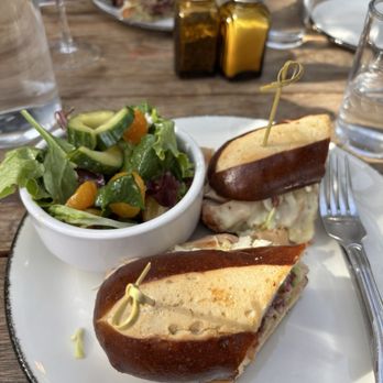 The Vig - Roasted turkey sandwich with side salad - Cocktail Bars Near Me - Peoria, Arizona