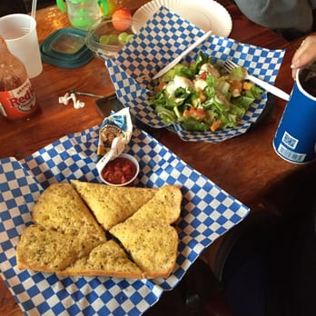 Pizza Harbor - Side salad and cheese bread! - Pizza Near Me - Seaside, Oregon Pizza Harbor - Side salad and cheese bread! - Pizza Near Me - Seaside, Oregon