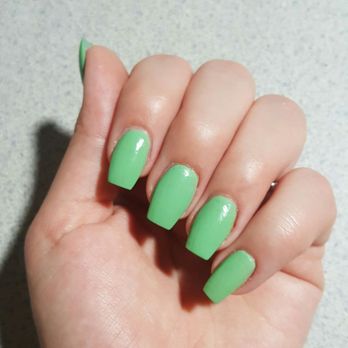 Infinity Nails & Spa - Beautiful work! Acrylic not thick! Thanks Tony! - Nail Salons Near Me - Los Angeles, California