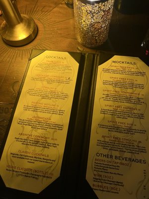Menu photo 5 Arcana Spirit Lounge Vancouver, BC Menu photo 5 Arcana Spirit Lounge Vancouver, BC