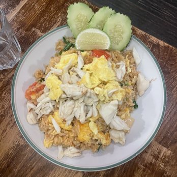 Kin Long Beach - Colossal Crab Meat Fried Rice - Thai Near Me - Long Beach, California Kin Long Beach - Colossal Crab Meat Fried Rice - Thai Near Me - Long Beach, California