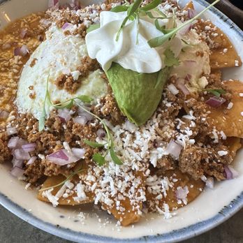 Chuponcito - Chilaquiles with chorizo - Mexican Near Me - Aliso Viejo, California