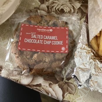 Veggie Grill by Next Level - Salted Caramel & Chocolate Cookie (GF) - Vegan Near Me - Burbank, California Veggie Grill by Next Level - Salted Caramel & Chocolate Cookie (GF) - Vegan Near Me - Burbank, California