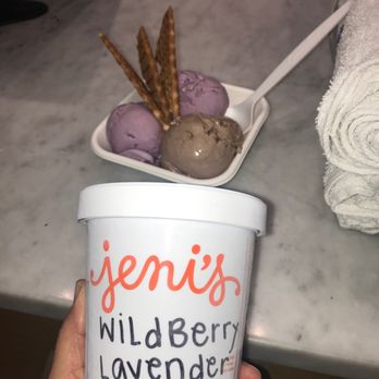 Jeni's Splendid Ice Creams - My favorite ice cream Wildberry Lavemder - Ice Cream & Frozen Yogurt Near Me - Los Angeles, California