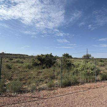 USA RV Park - View from the back of the park - RV Parks Near Me - Gallup, New Mexico